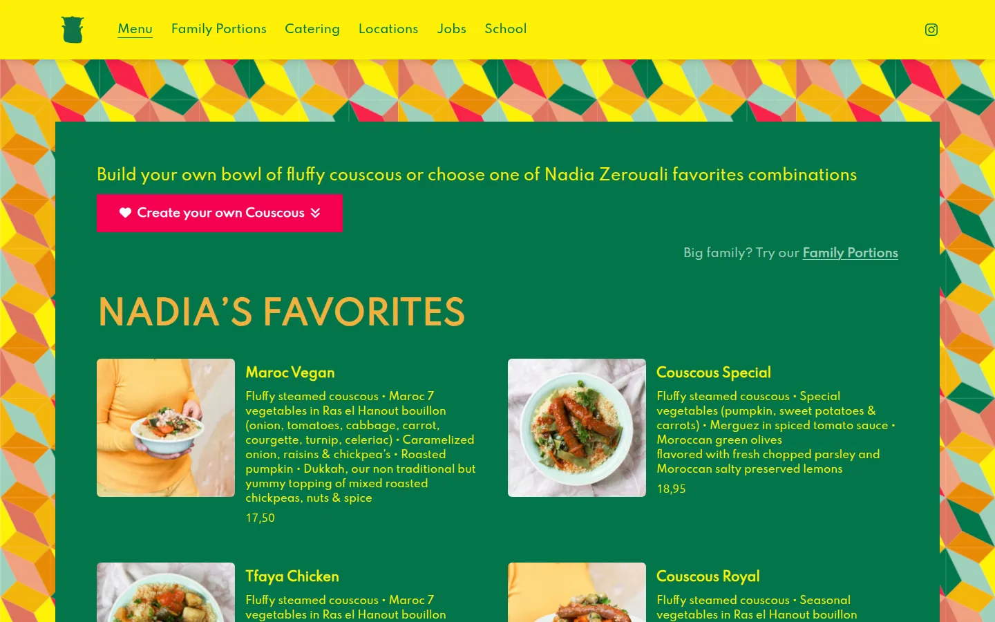 Screenshot van Couscousbar